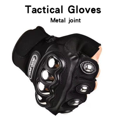 Guantes tácticos de autodefensa ZK30 Manopla Defensa Personal Resistentes para Protección en Combate y Exteriores