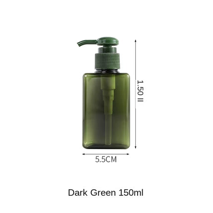 Botellas de Viaje para Jabón, Champú y Loción | Set Práctico y Creativo con Botellas a Presión de Gran Capacidad