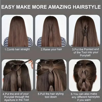 Set de 6 Piezas de Herramientas para Cabello | Cepillos, Peines y Spray para Peinados Profesionales