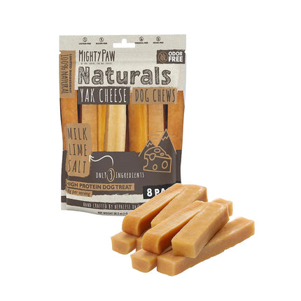 Golosinas masticables de queso de yak para perros | Snack natural, saludable y duradero