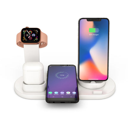 Soporte de Carga 3 en 1 – Estación Multifuncional para iPhone, Apple Watch y AirPods | Base Organizada para Dispositivos