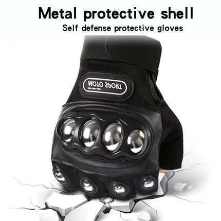 Guantes tácticos de autodefensa ZK30 Manopla Defensa Personal Resistentes para Protección en Combate y Exteriores