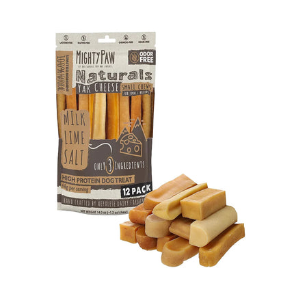 Golosinas masticables de queso de yak para perros | Snack natural, saludable y duradero