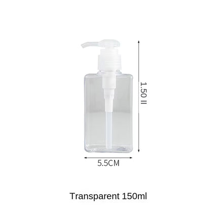 Botellas de Viaje para Jabón, Champú y Loción | Set Práctico y Creativo con Botellas a Presión de Gran Capacidad