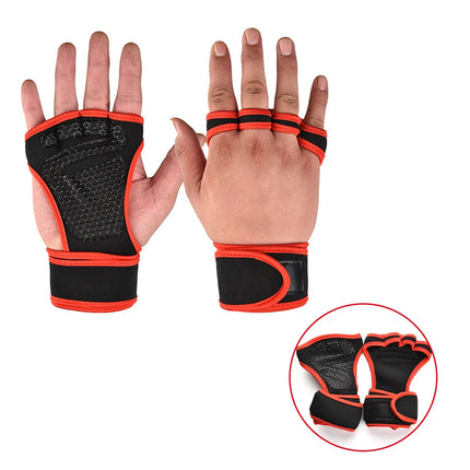Guantes de Entrenamiento para Pesas | Protección de Mano y Muñeca para Gimnasio, Fitness y Bodybuilding