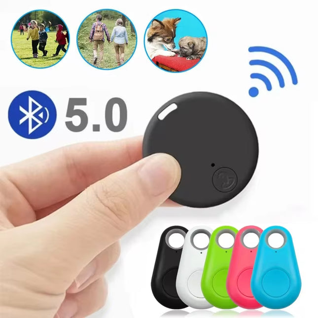 Mini GPS Bluetooth 5.0 Antipérdida | Localizador Inteligente para Mascotas, Niños, Bolsos y Carteras