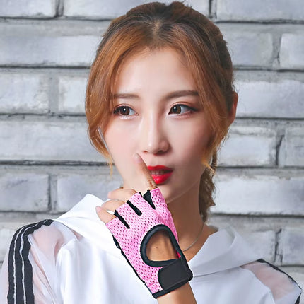 Guantes Profesionales de Gimnasio Medio Dedo – 2 Unidades para Levantamiento de Pesas, CrossFit y Culturismo con Máxima Protección