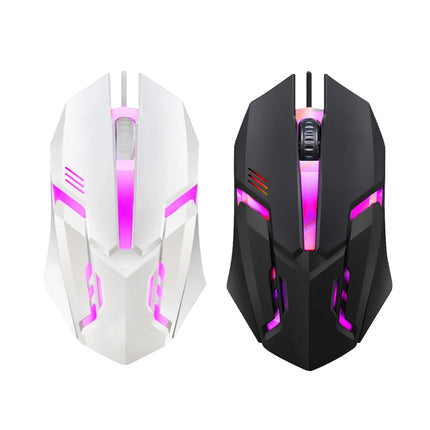 Mouse Gamer eSports 5000 DPI | Óptico con LED RGB y Cable USB para PC y Portátil