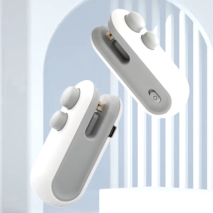 Selladora de bolsas al vacío manual, selladora térmica con pinza para bolsas de plástico y envasado de alimentos en el hogar