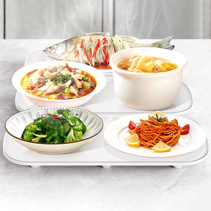 Bandeja Calentadora Eléctrica para Alimentos | Calentador Ideal para Fiestas, Bufés y Regalos