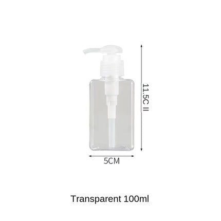 Botellas de Viaje para Jabón, Champú y Loción | Set Práctico y Creativo con Botellas a Presión de Gran Capacidad