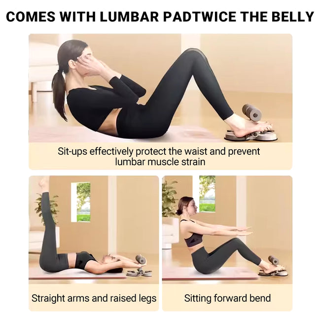 Barra de Abdominales con Asistencia | Entrena Abdomen, Brazos y Piernas en Casa – Equipo Portátil de Fitness
