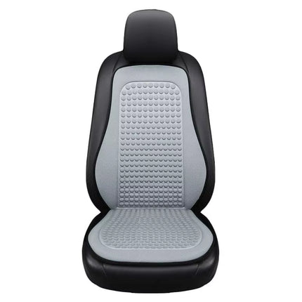 Cojín de Asiento Refrescante de Verano para Coche | Funda Transpirable con Masaje de Impactos y Protector Universal