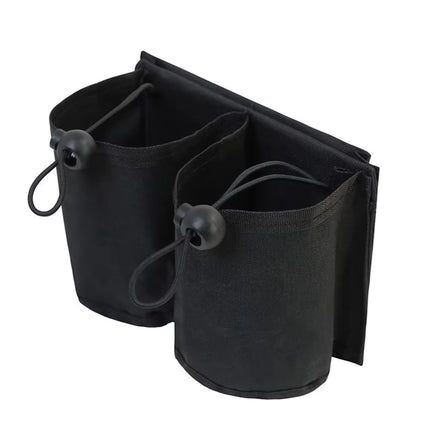 Portavasos de Viaje para Equipaje | Bolsa Resistente para Botellas y Vasos, Compatible con Todas las Asas de Maletas