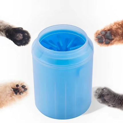 Vaso Limpiapatas para Perros y Gatos | Cepillo de Silicona Suave para Limpieza de Patas