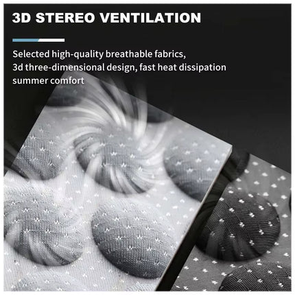 Cojín de Asiento Refrescante de Verano para Coche | Funda Transpirable con Masaje de Impactos y Protector Universal