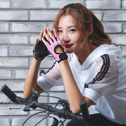 Guantes Profesionales de Gimnasio Medio Dedo – 2 Unidades para Levantamiento de Pesas, CrossFit y Culturismo con Máxima Protección